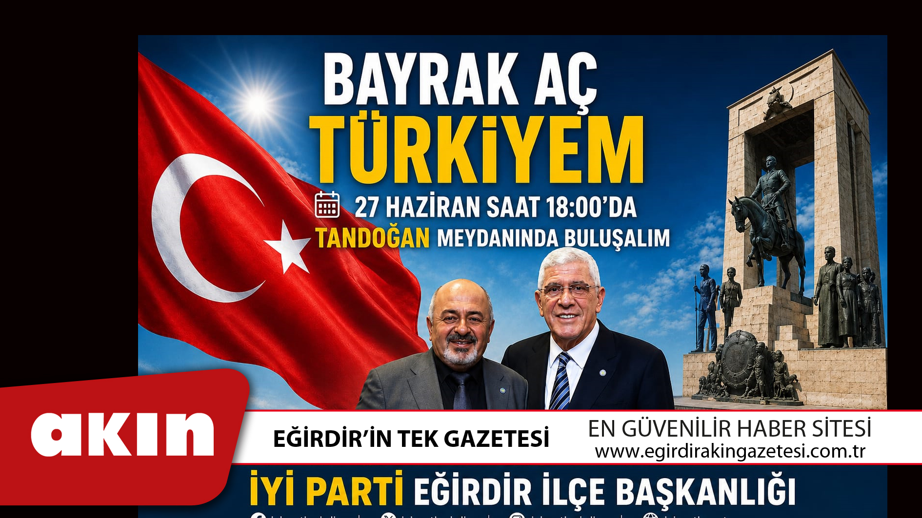 BAYRAK AÇ TÜRKİYE’M