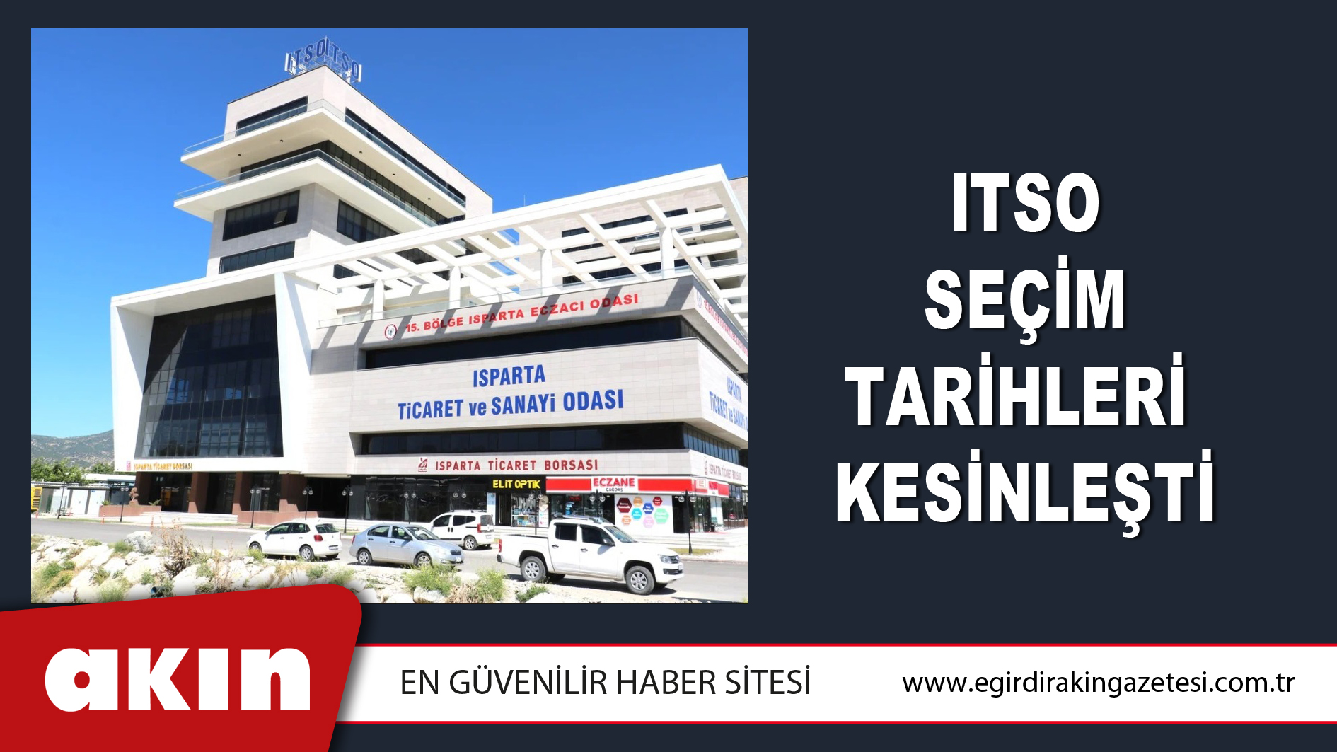 ITSO Seçim Tarihleri Kesinleşti