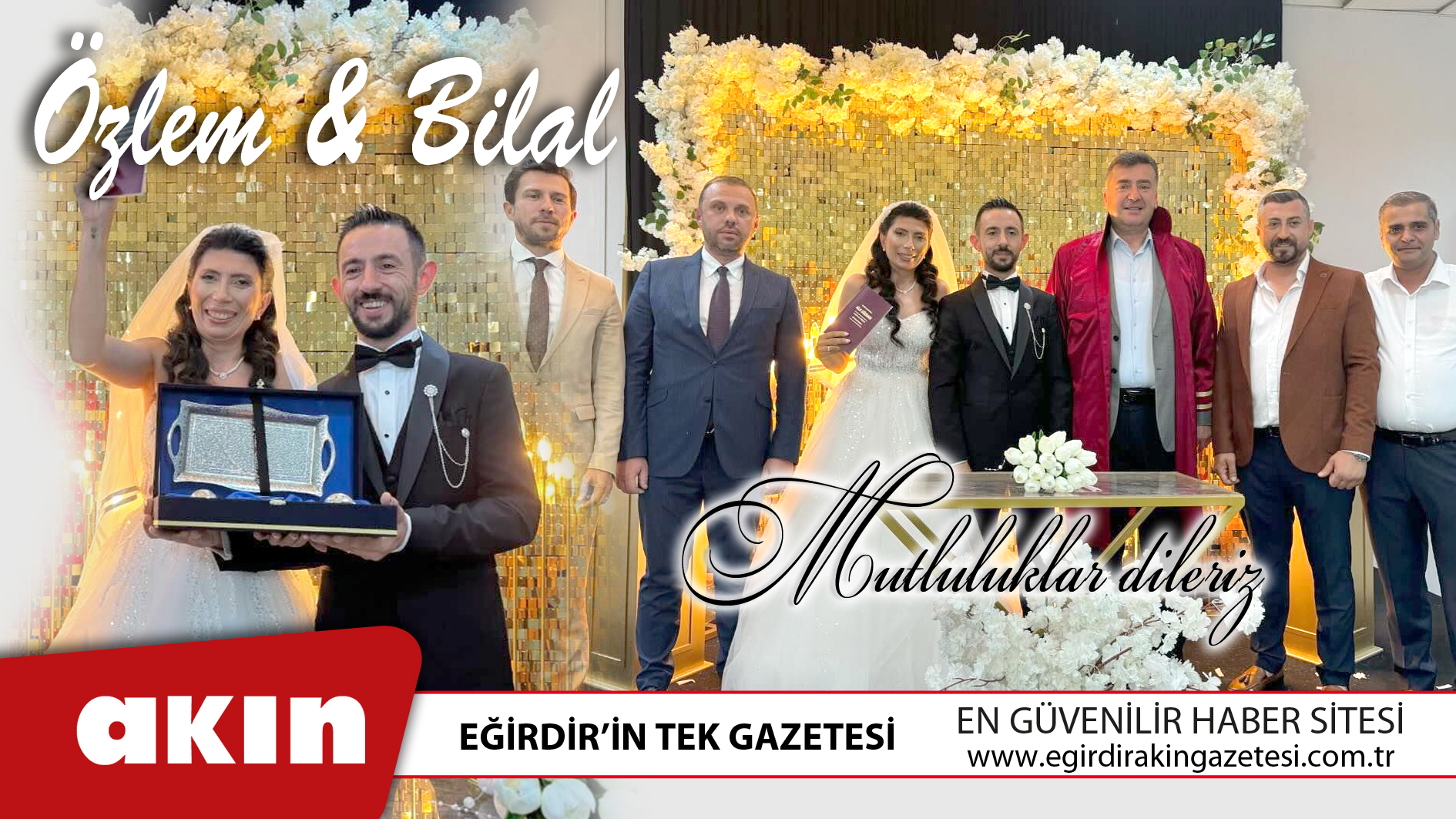 eğirdir haber,akın gazetesi,egirdir haberler,son dakika,Mutluluklar Dileriz