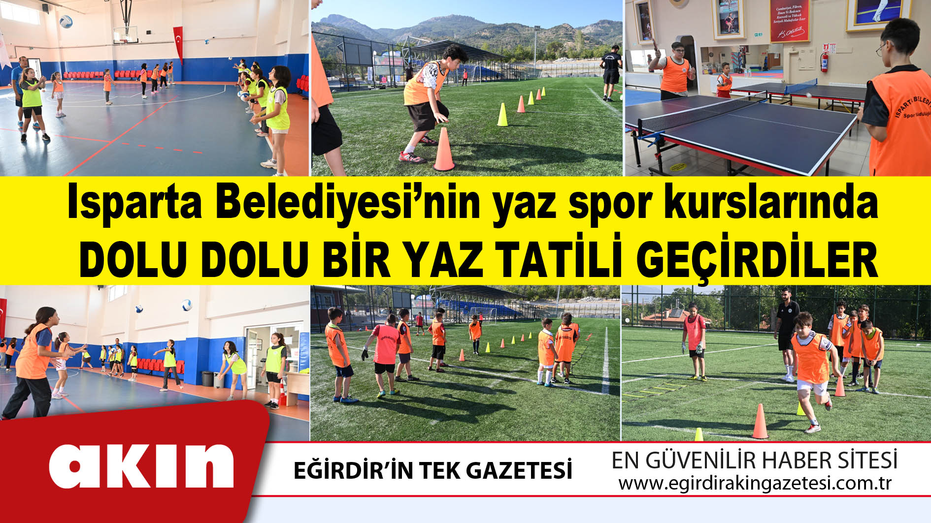 Dolu Dolu Bir Yaz Tatili Geçirdiler