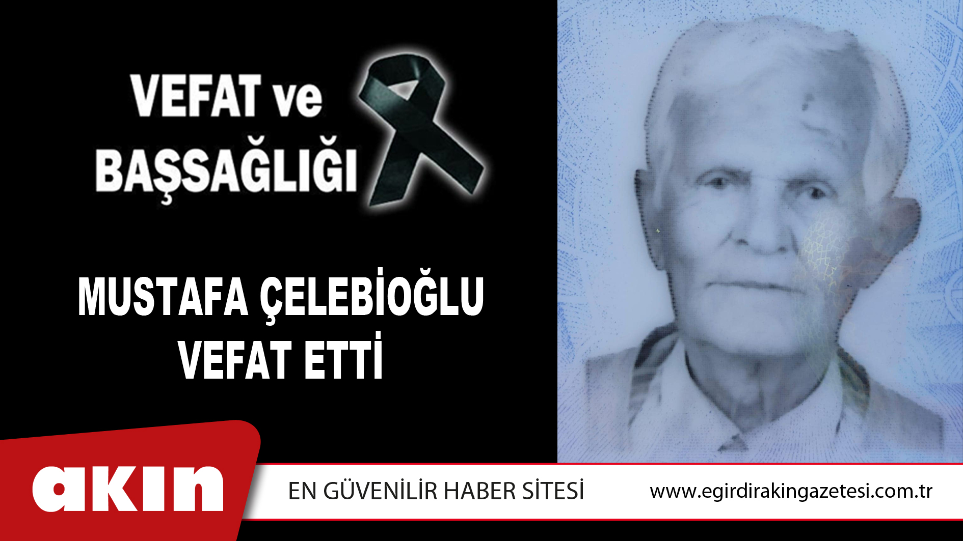 Mustafa Çelebioğlu Vefat Etti