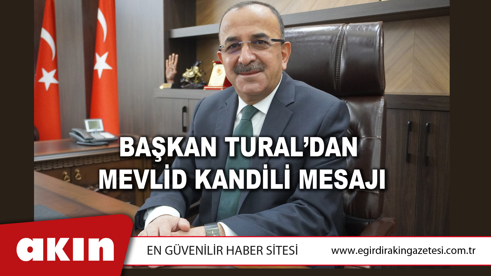 Başkan Tural’dan Mevlid Kandili Mesajı