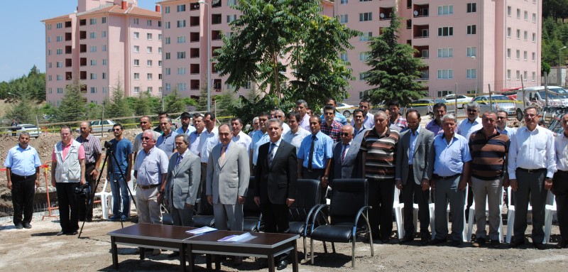 Eğirdir İlçe Emniyet Müdürlüğünün yeni hizmet binasının temeli atıldı