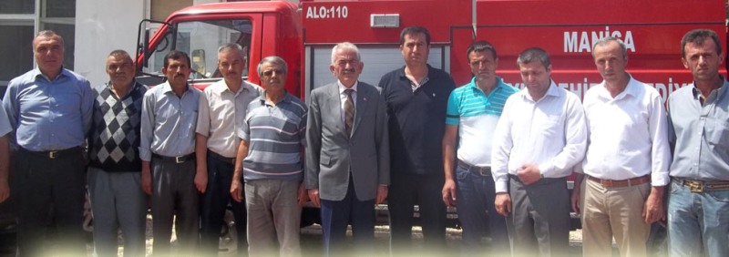 Sarıidris Belediyesine Hibe Edilen İtfaiye Aracı Hizmete Girdi