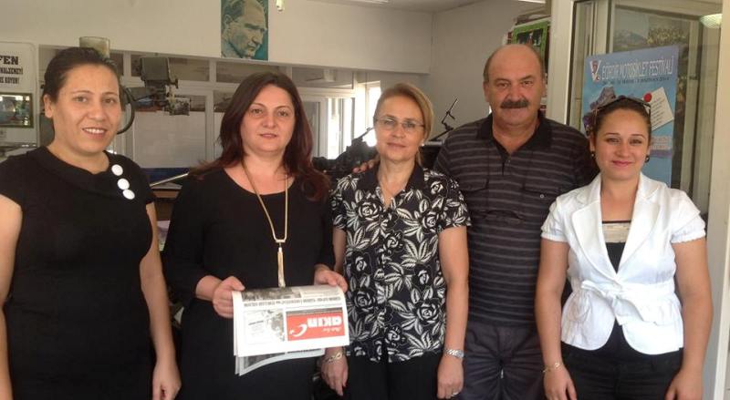 BYEGM Antalya İl Müdürü Esen Diler gazetemizi ziyaret etti