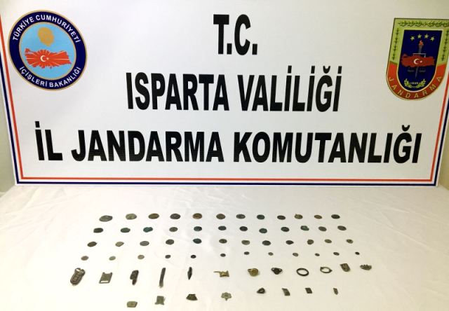 68 adet tarihi eser ele geçirildi 