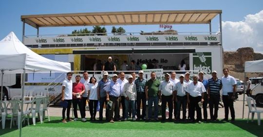 Hektaş’ın Akıllı Tarım TIR’ı  Eğirdir’de çiftçilerle buluştu