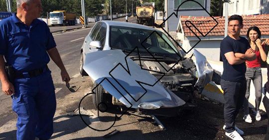 Jandarma Kavşağında Trafik Kazası