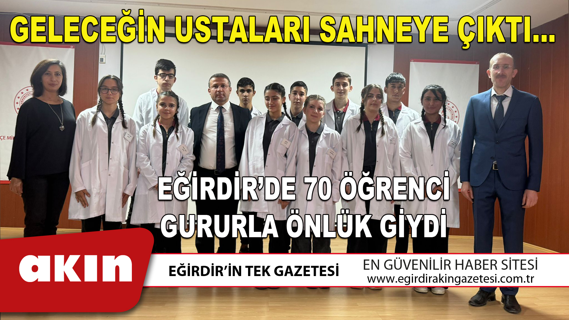 GELECEĞİN USTALARI SAHNEYE ÇIKTI