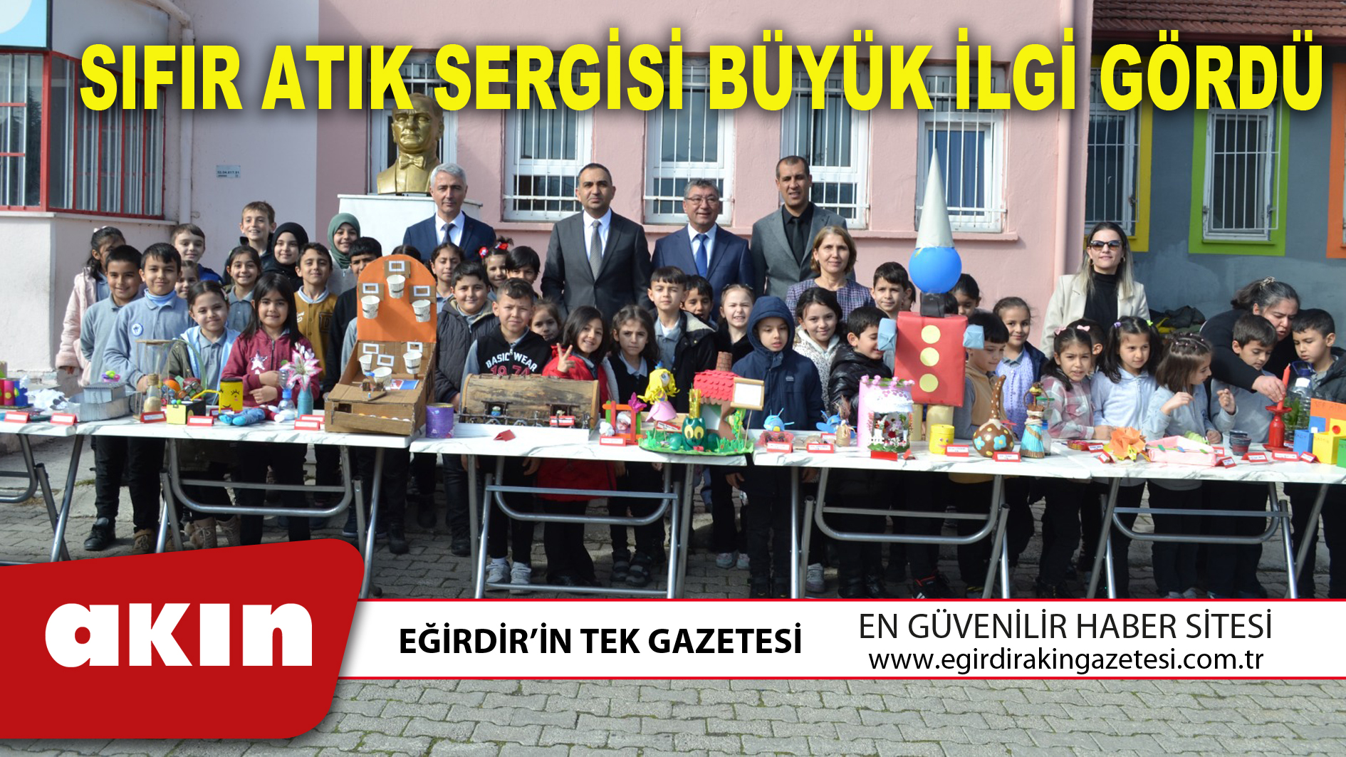 eğirdir haber,akın gazetesi,egirdir haberler,son dakika,SIFIR ATIK SERGİSİ BÜYÜK İLGİ GÖRDÜ