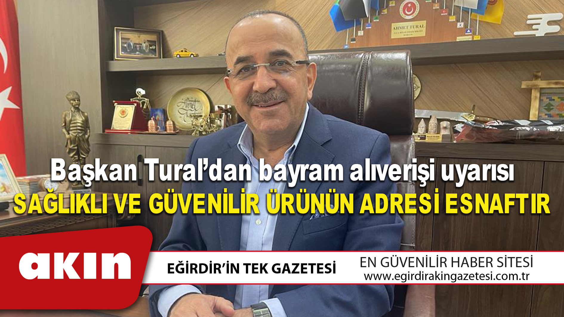 Başkan Tural’dan bayram alıverişi uyarısı