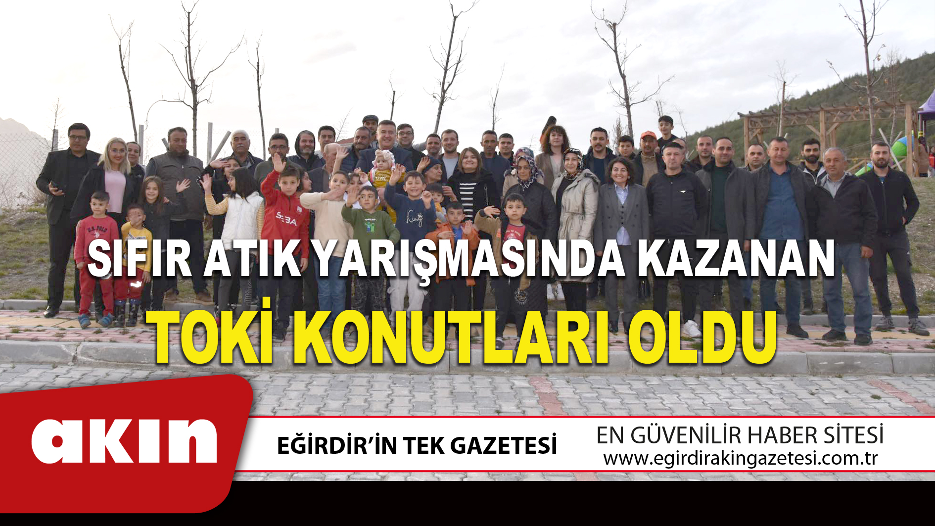 SIFIR ATIK YARIŞMASINDA KAZANAN TOKİ KONUTLARI OLDU