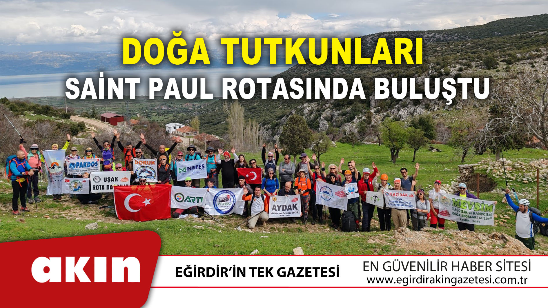 Doğa Tutkunları Saint Paul Rotasında Buluştu