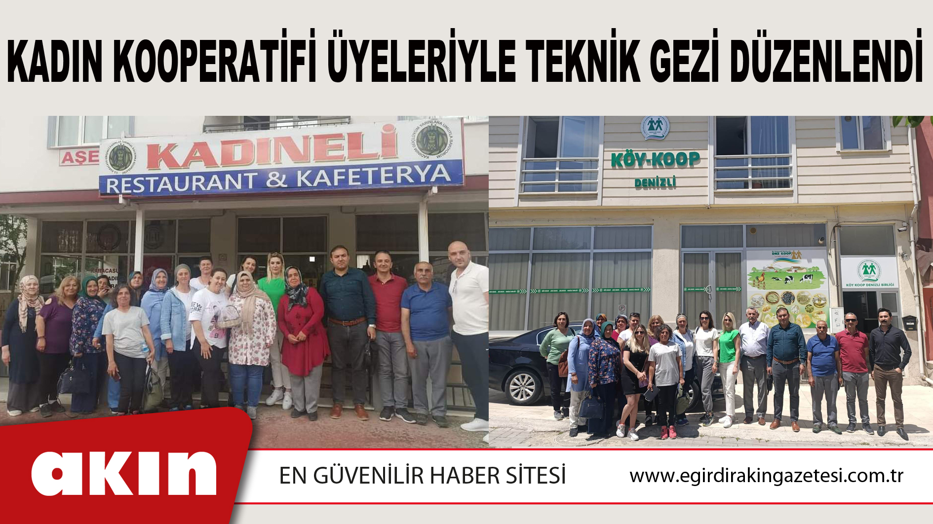 Kadın Kooperatifi Üyeleriyle Teknik Gezi Düzenlendi