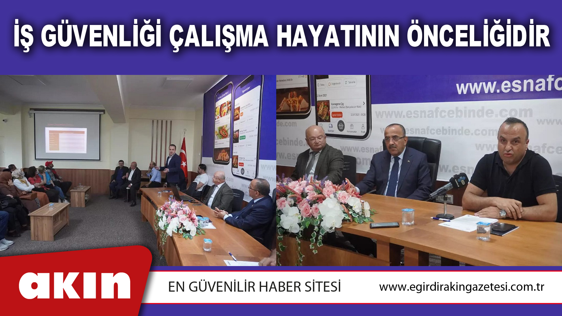 İŞ GÜVENLİĞİ ÇALIŞMA HAYATININ ÖNCELİĞİDİR