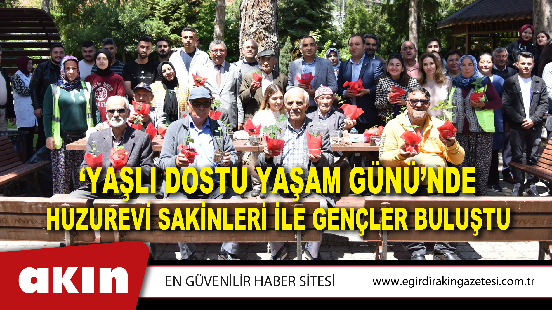 ‘Yaşlı Dostu Yaşam Günü’nde Huzurevi Sakinleri İle Gençler Buluştu