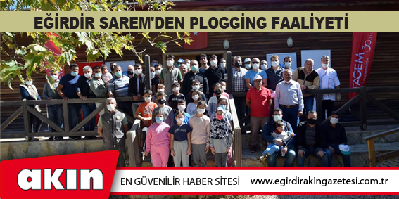 Eğirdir SAREM'den Plogging Faaliyeti