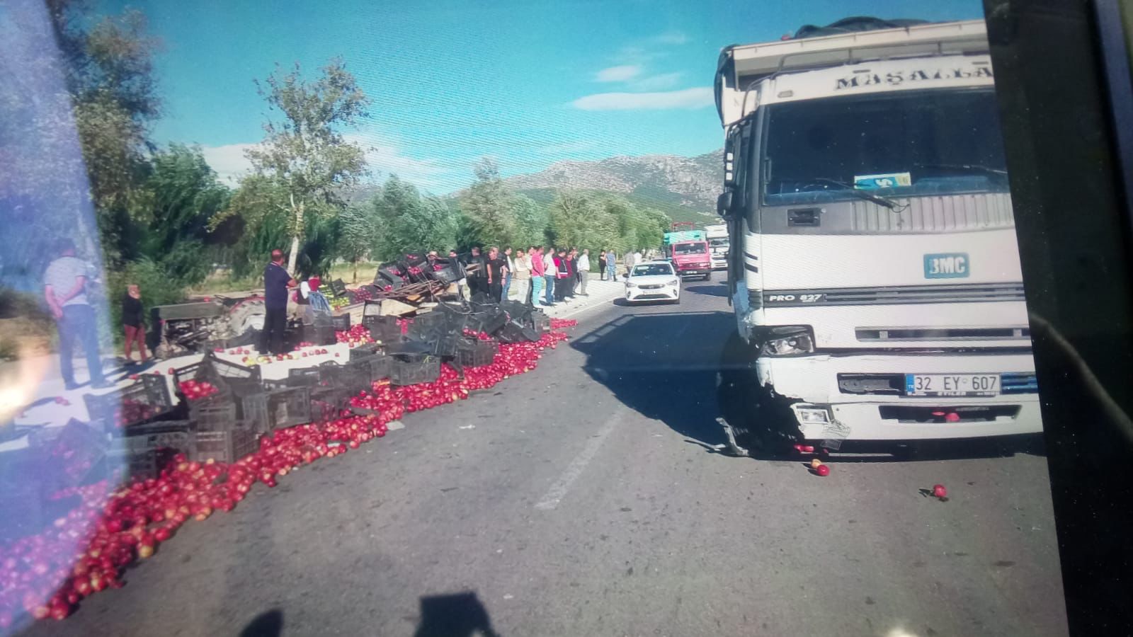Trafik kazasında bir kişi ağır yaralandı