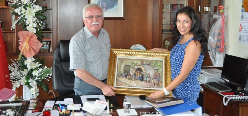 BAŞKANA İPEK KOZASI ZİYARETİ