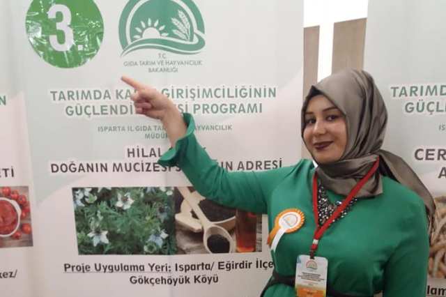 Hilal Çevik'in Çörekotu projesi 3'ncü oldu