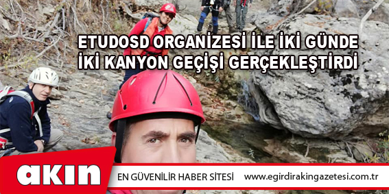 YAZILI VE YAKA KANYONLARINDA CUMHURİYETİMİZİN İLANININ 96. YILI KUTLAMASI