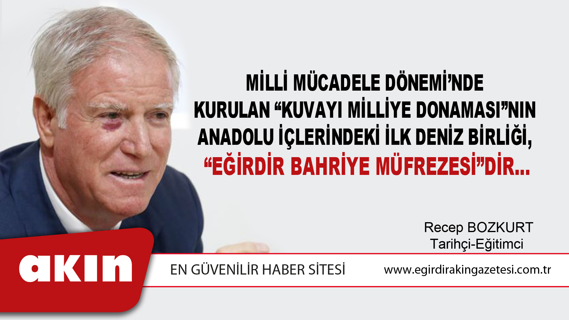 “Eğirdir Bahriye Müfrezesi”