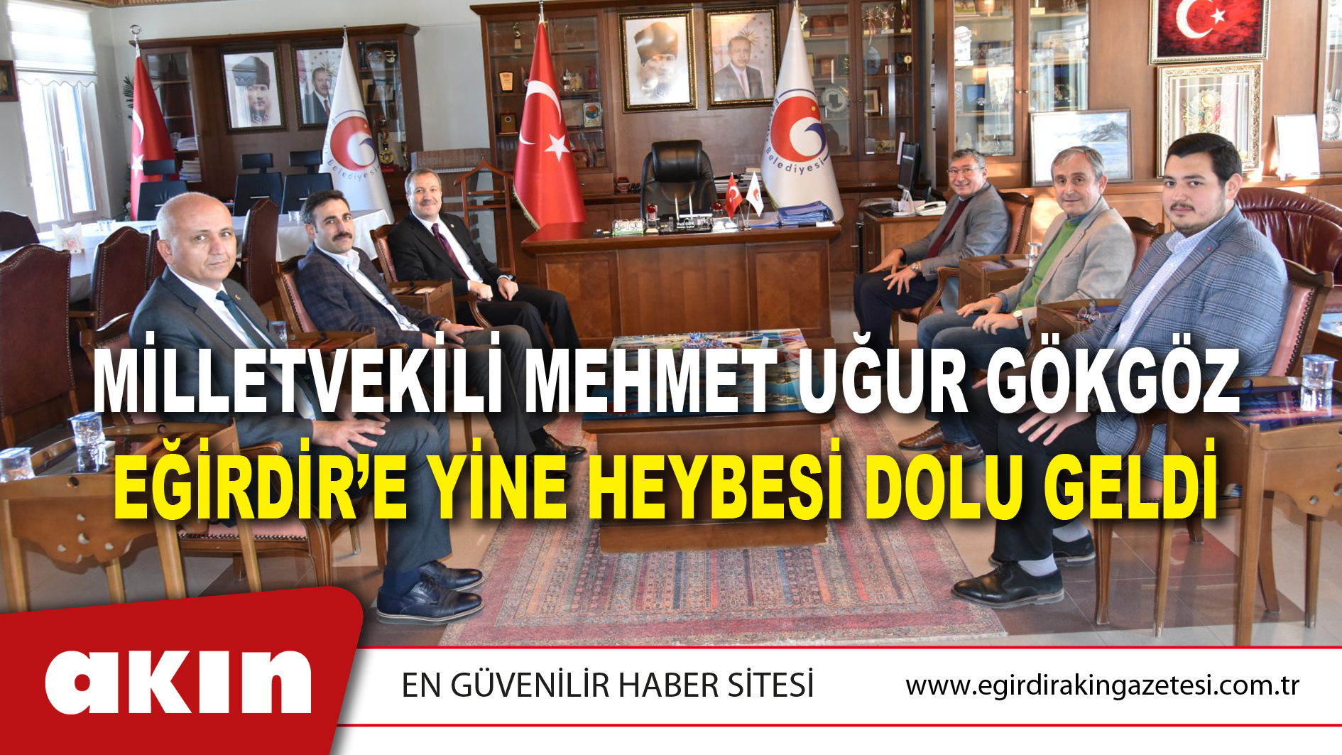 Milletvekili Mehmet Uğur Gökgöz Eğirdir’e Yine Heybesi Dolu Geldi