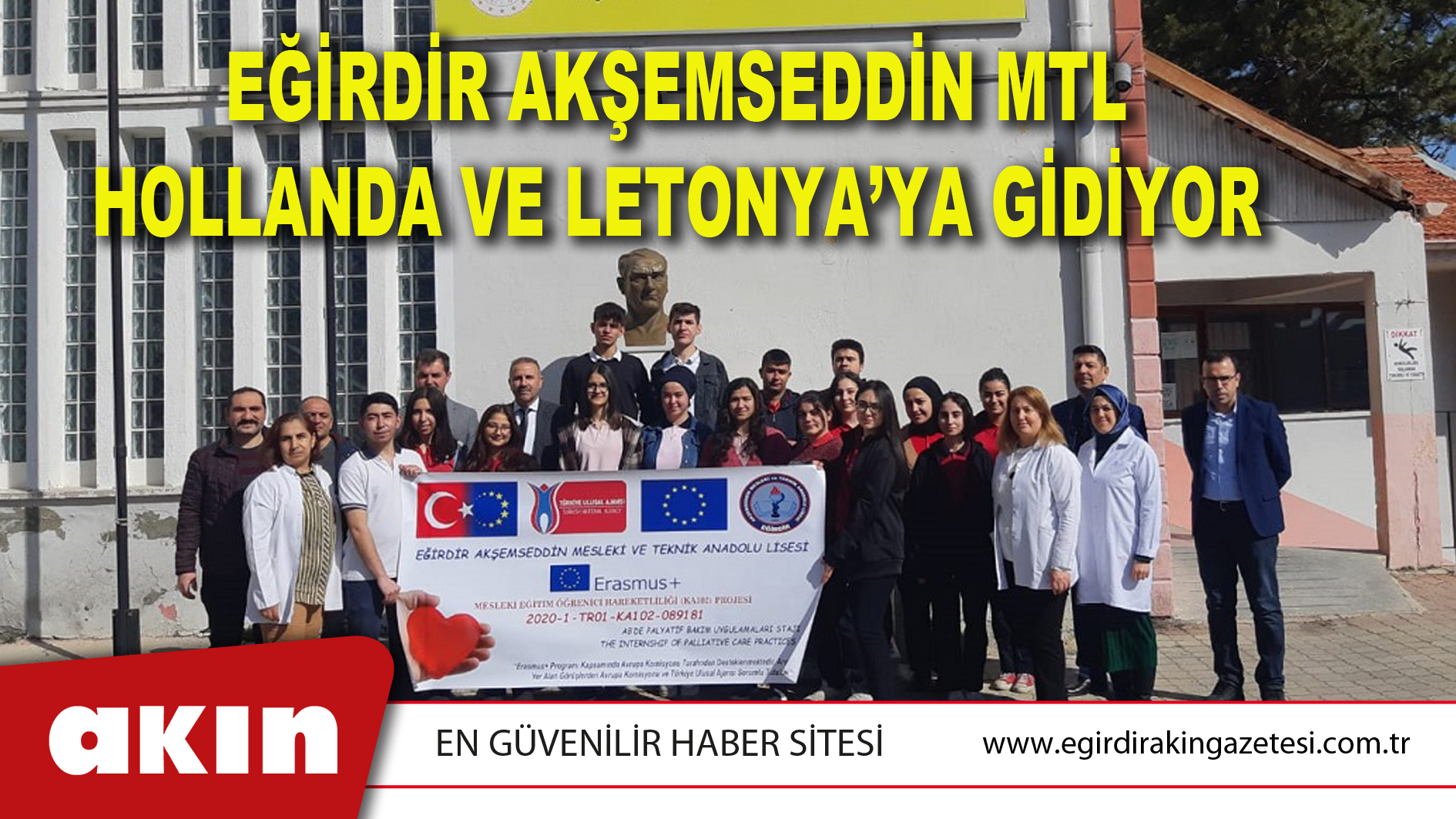 EĞİRDİR AKŞEMSEDDİN MTL HOLLANDA VE LETONYA’YA GİDİYOR