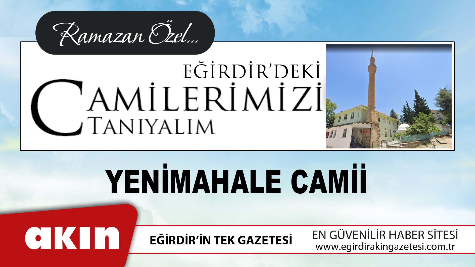 Eğirdir'deki Camilerimizi Tanıyalım (17)