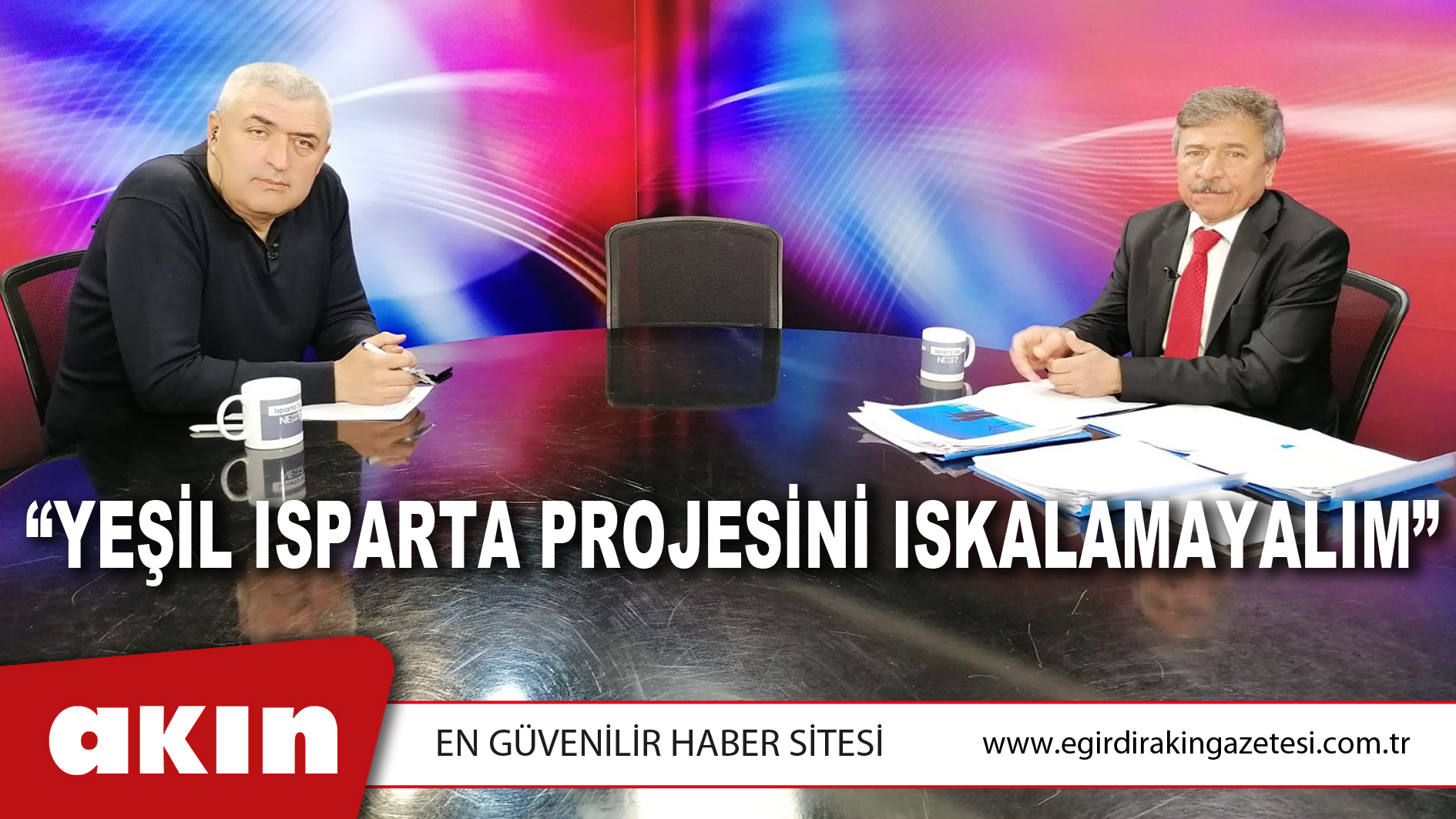 “YEŞİL ISPARTA PROJESİNİ ISKALAMAYALIM”