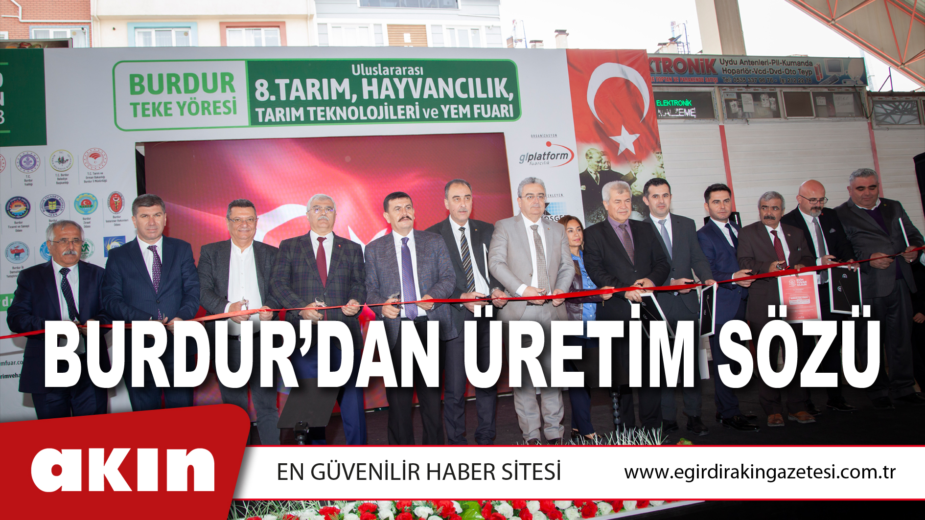 BURDUR’DAN ÜRETİM SÖZÜ