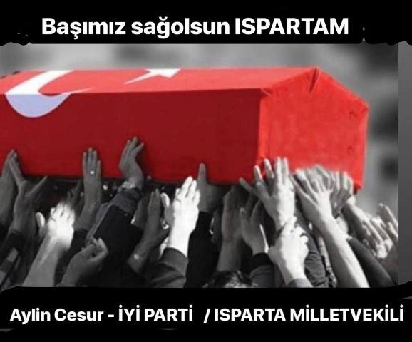 ISPARTA’mıza ŞEHİT ATEŞİ DÜŞTÜ
