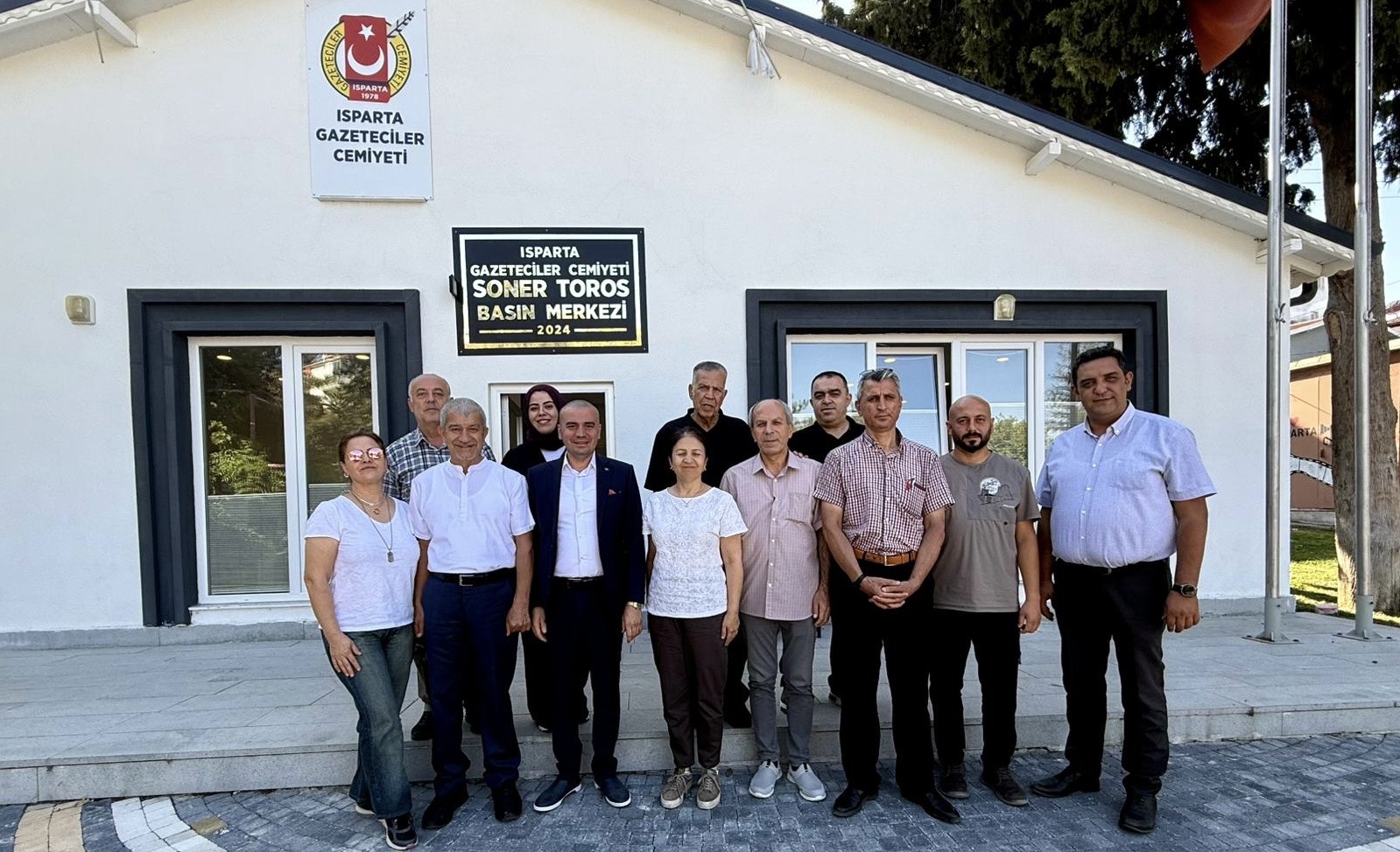 Akdeniz Gazeteciler Federasyonu Yönetimi’nden IGC’ye ziyaret 