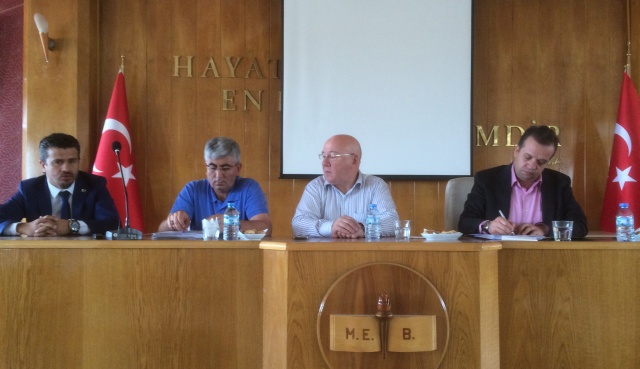 T. GAZETECİLER KONFEDERASYONU GENEL BAŞKANI  NURİ KOLAYLI ISPARTA'YA GELDİ