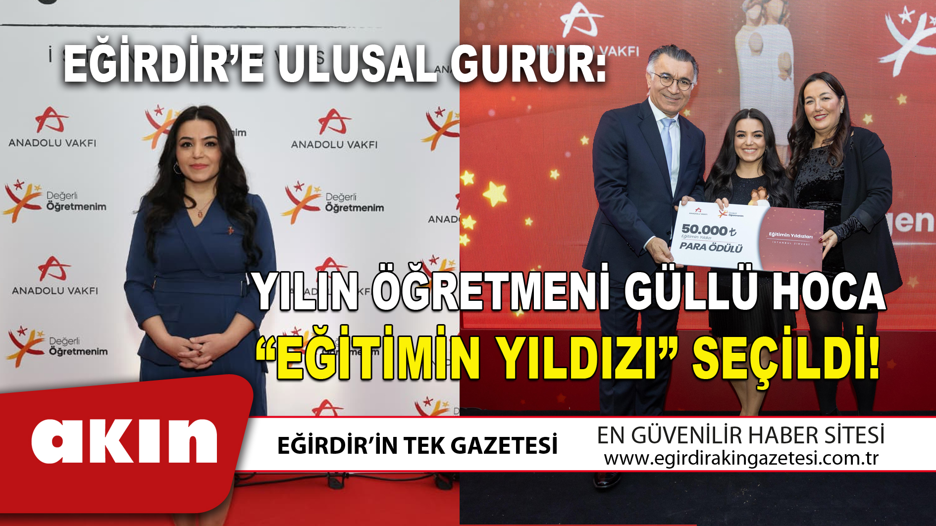 EĞİRDİR’E ULUSAL GURUR
