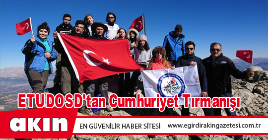 ETUDOSD'tan Cumhuriyet Tırmanışı