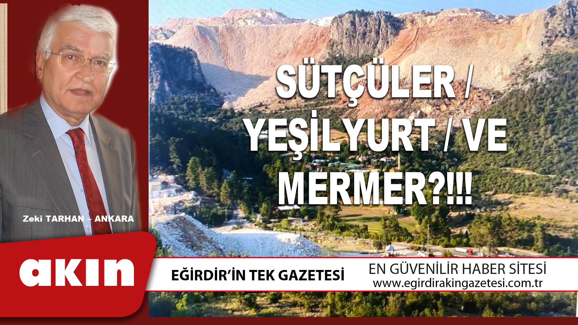 SÜTÇÜLER / YEŞİLYURT / VE MERMER?!!!