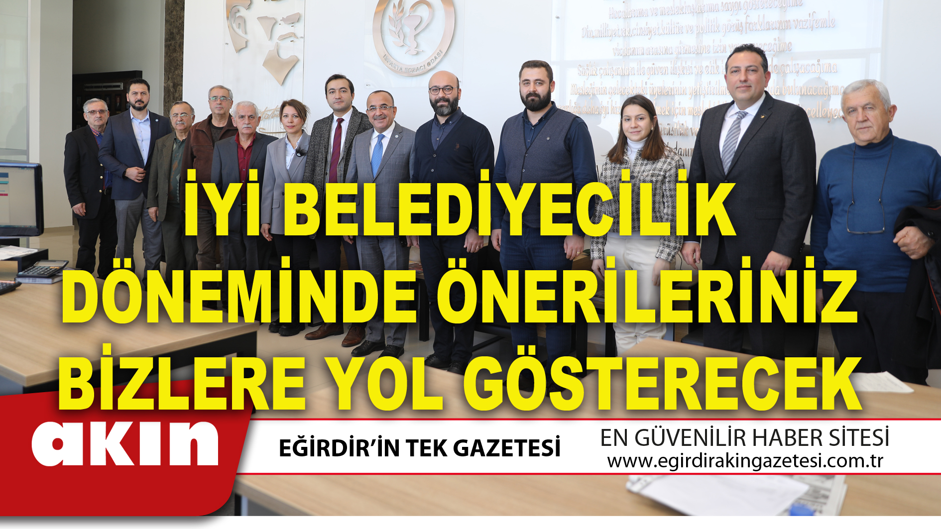 İYİ BELEDİYECİLİK DÖNEMİNDE ÖNERİLERİNİZ BİZLERE YOL GÖSTERECEK