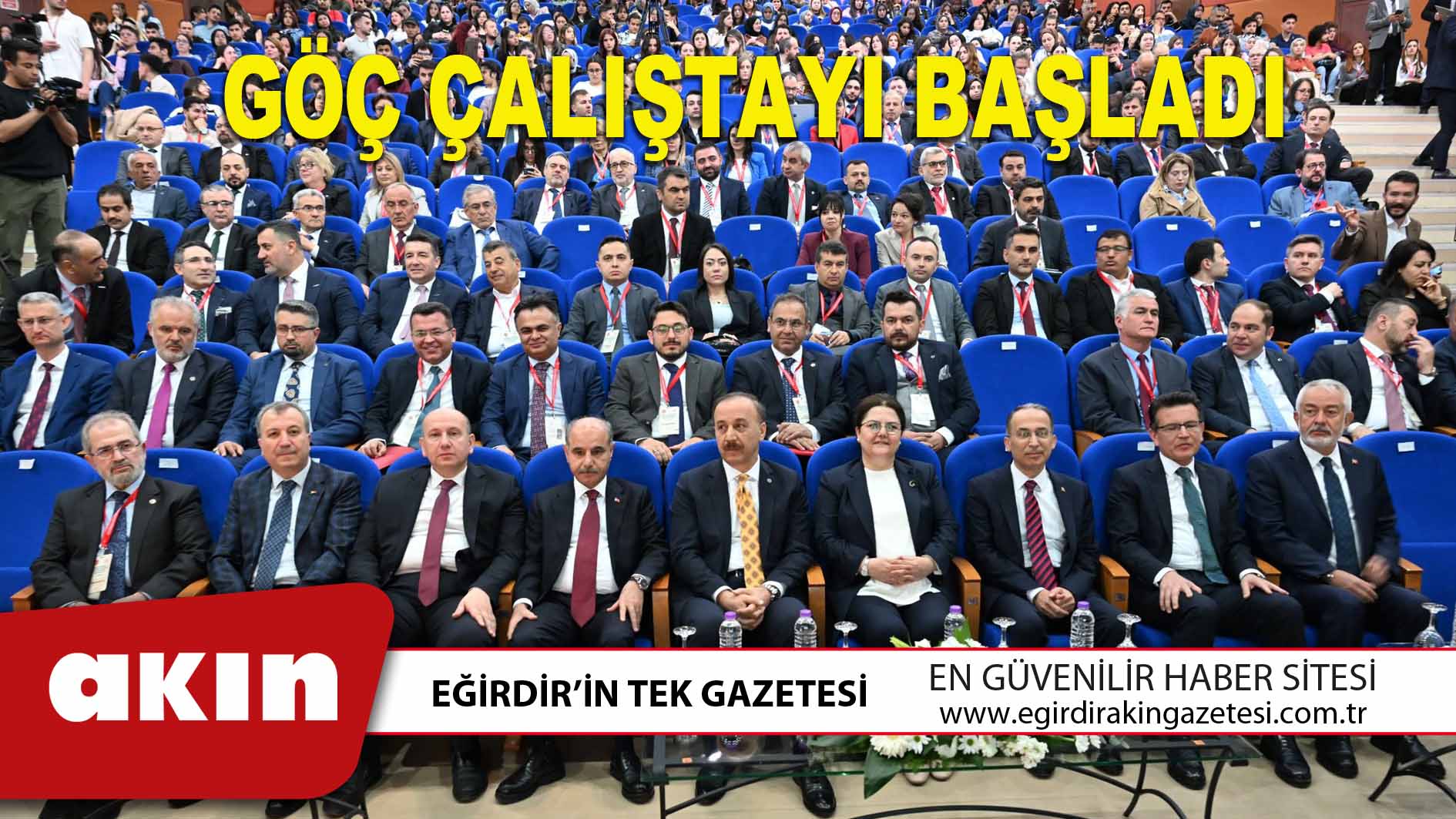 GÖÇ ÇALIŞTAYI BAŞLADI