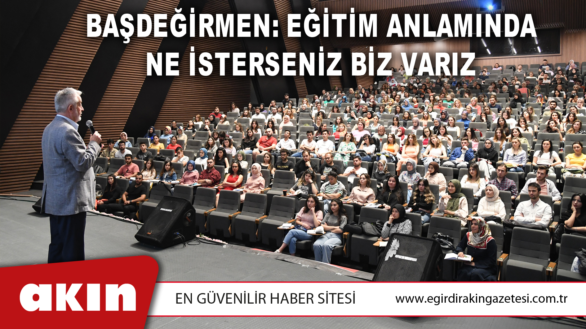 Başdeğirmen: Eğitim Anlamında Ne İsterseniz Biz Varız