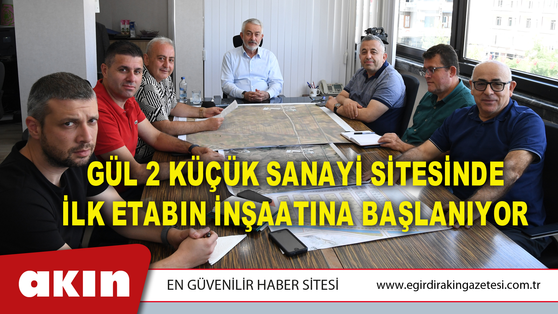 Gül 2 Küçük Sanayi Sitesinde İlk Etabın İnşaatına Başlanıyor