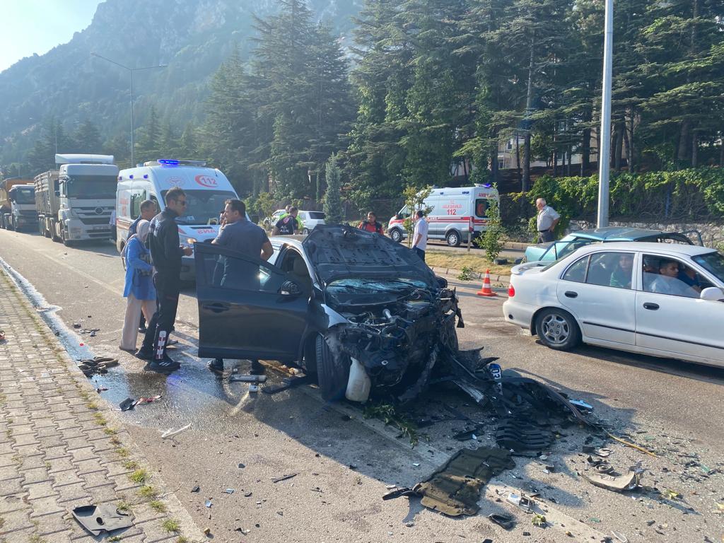 Trafik kazasında bir kişi hayatını kaybetti 