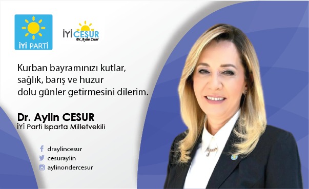 MİLLETVEKİLİ AYLİN CESUR’DAN KURBAN BAYRAMI MESAJI