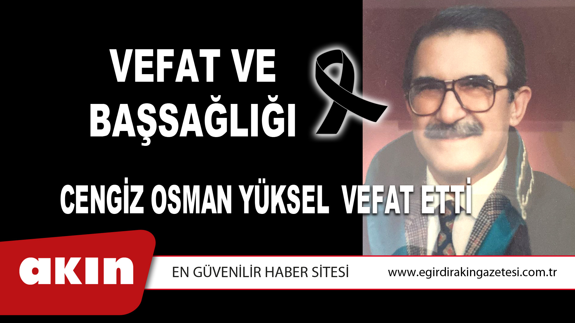 VEFAT ve BAŞSAĞLIĞI