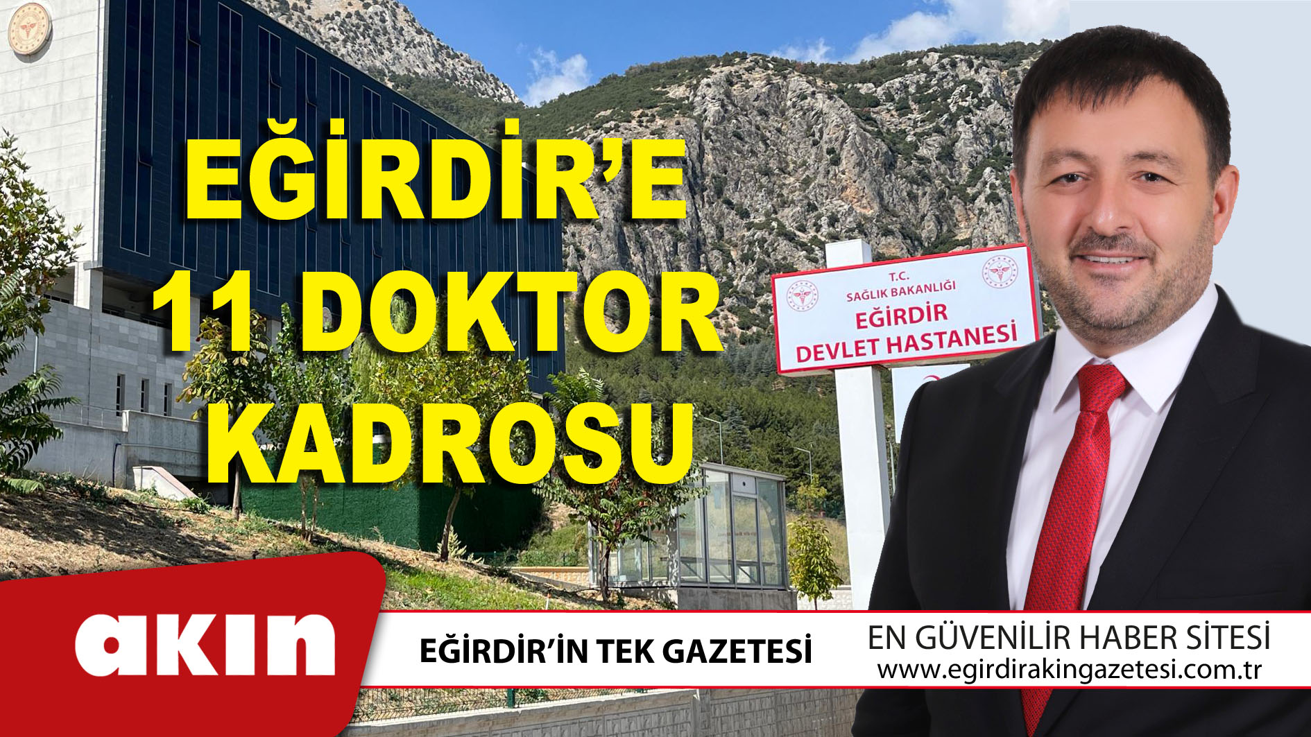 Milletvekili Zabun'dan Isparta’ya 106 Doktor Ataması Müjdesi