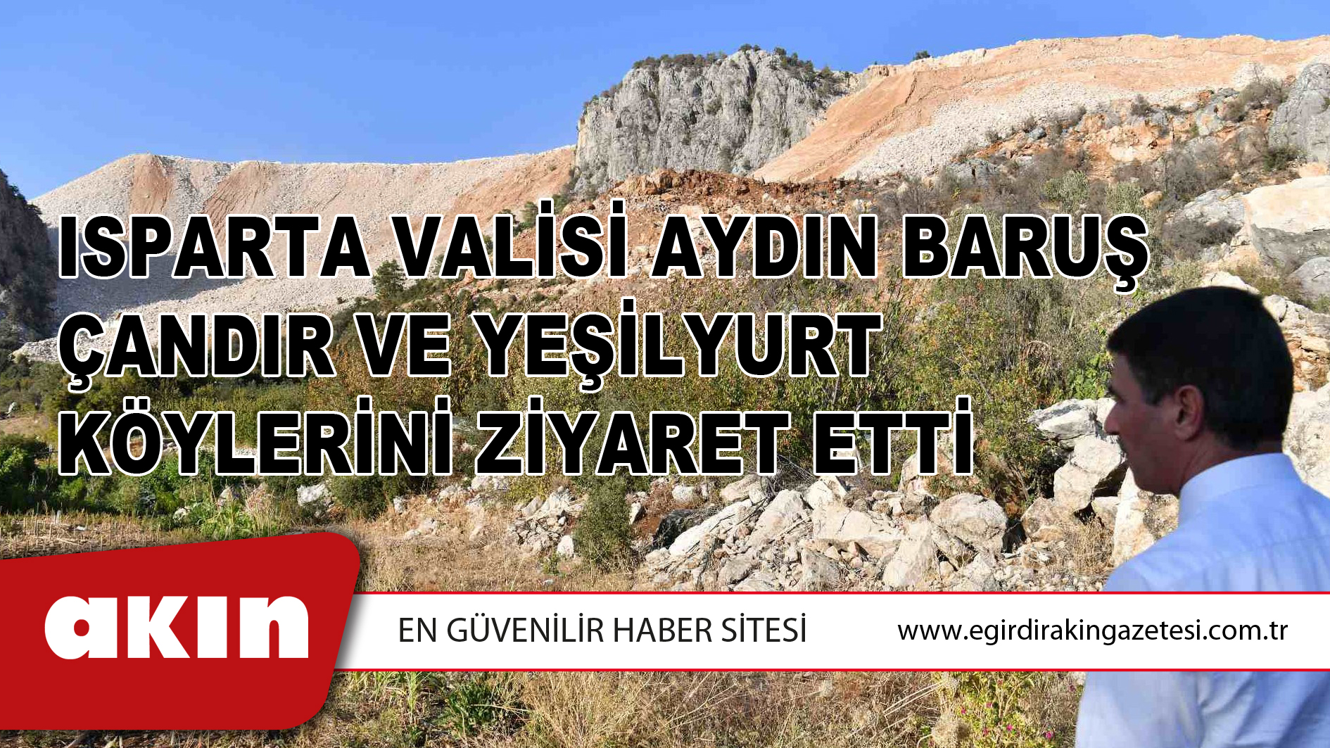 Vali Baruş Çandır Ve Yeşilyurt Köylerini Ziyaret Etti