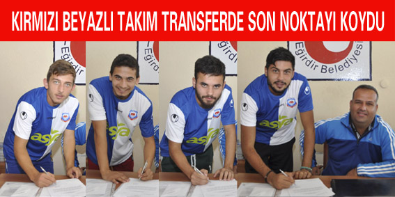KIRMIZI BEYAZLI TAKIM TRANSFERDE SON NOKTAYI KOYDU