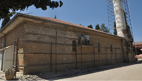 AFŞAR KÖYÜ CAMİSİ RESTORE EDİLİYOR