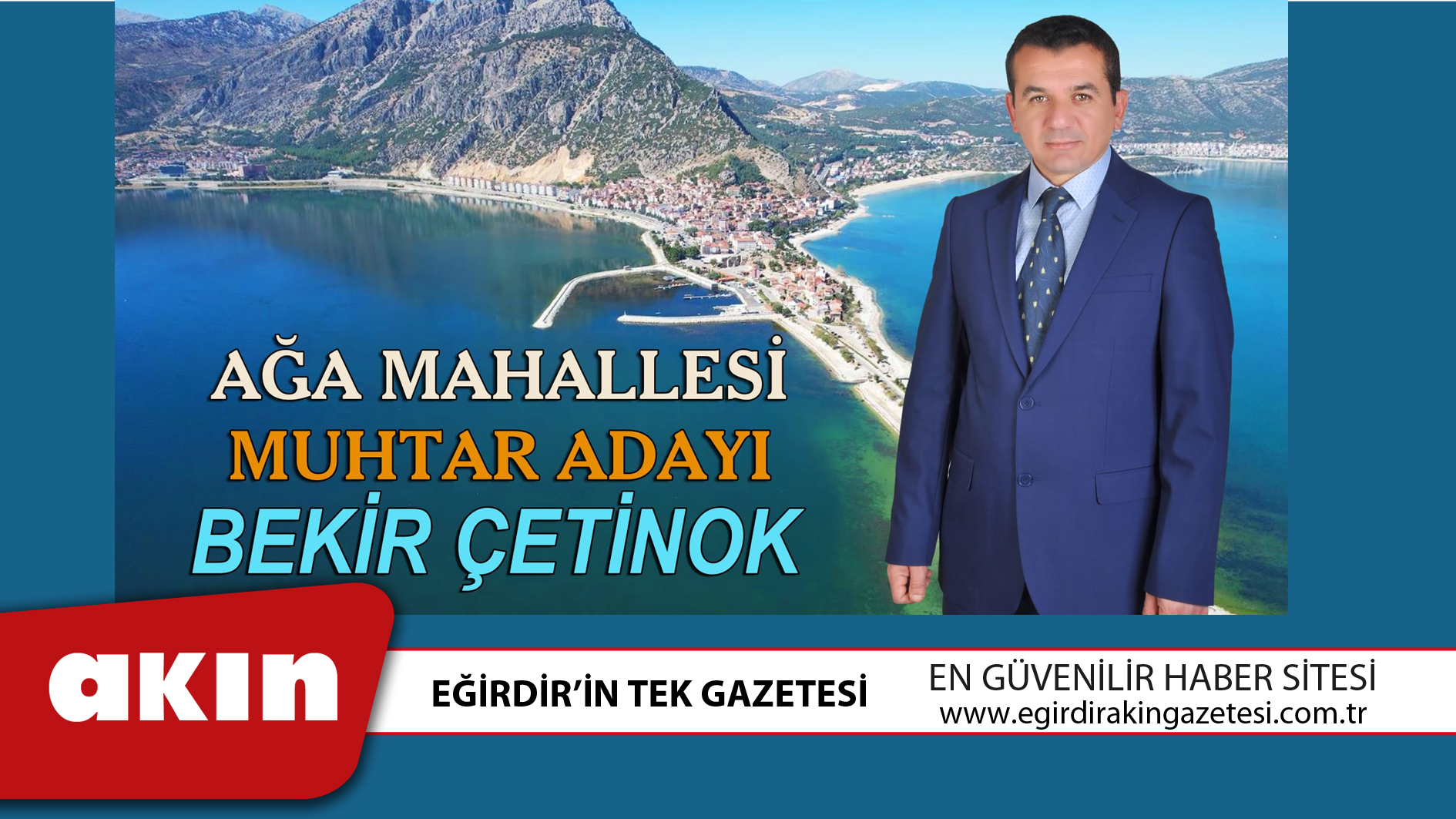BEKİR ÇETİNOK AĞA MAHALLESİNDEN MUHTAR ADAYI