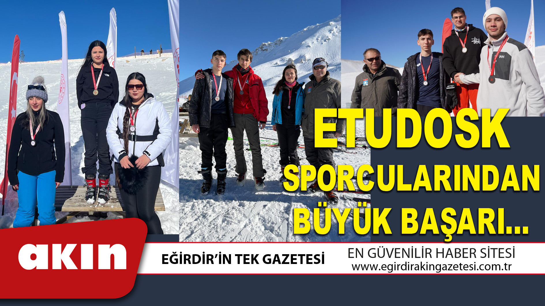 ETUDOSK SPORCULARINDAN BÜYÜK BAŞARI…
